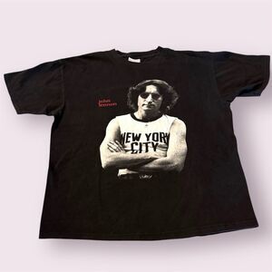 ALLSPORT Vintage 90s John Lennon Bob Gruen New York City Graphic Tee